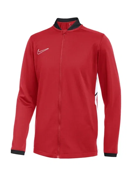 NIKE Športová mikina so Academy červená / čierna biela