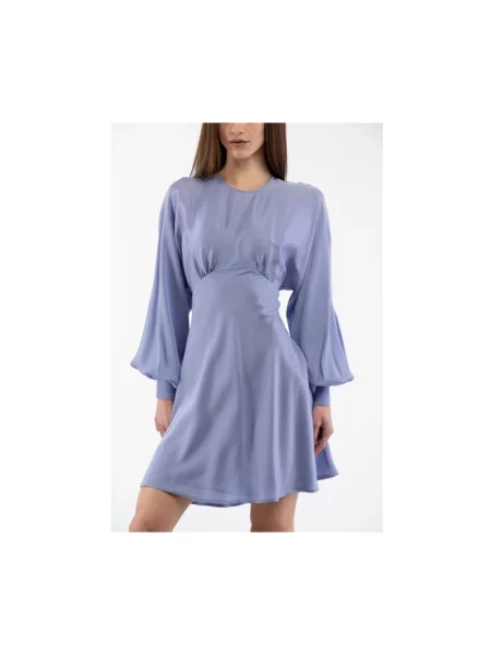 Sukienka Moschino casual fioletowa
