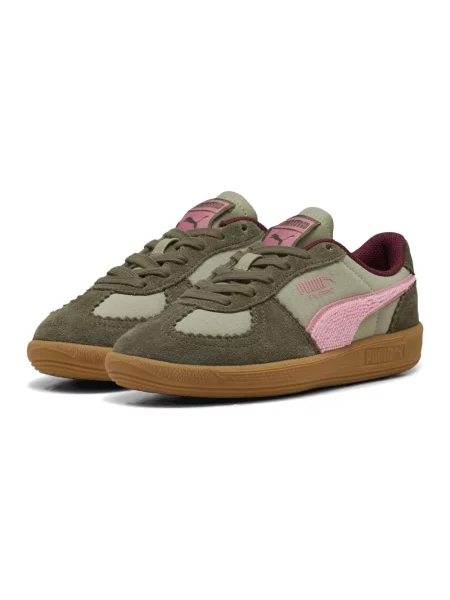 Sneakersy Puma zamszowe zielone