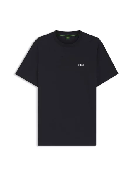 Boss Green t-shirt z nadrukiem niebieski