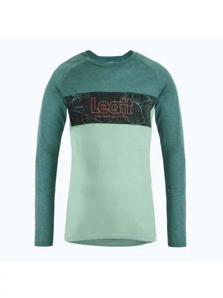 Tričko s dlouhým rukávem Leatt zelené