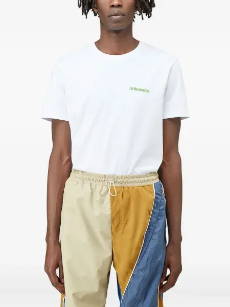 Тениска Ahluwalia с принт бяло