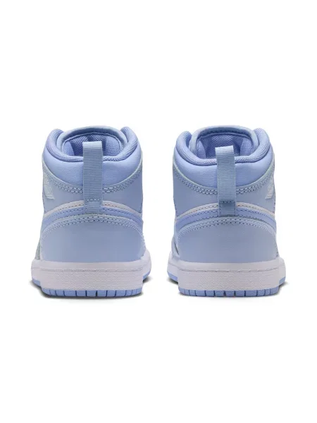Jordan 1 Mid sportcipő gyerek bőr kék