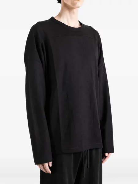 Lung tricou Puma cu decolteu rotund negru
