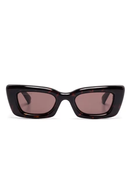 Sluneční brýle Gucci Eyewear hnědé