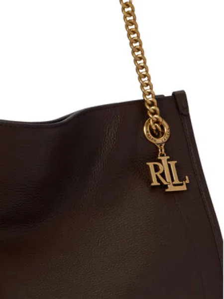 Lauren Ralph Lauren Shopper táska csokoládé barna
