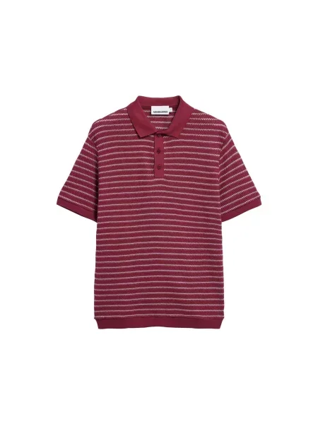 ARMEDANGELS Tricou bordeaux roșu