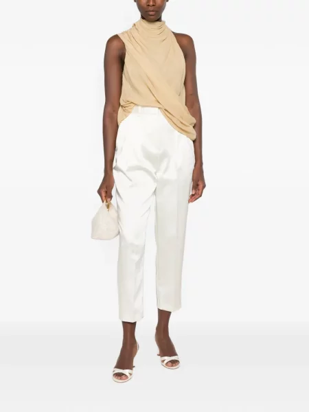 Pantaloni Elisabetta Franchi din satin