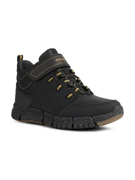 Olcsóbban. Cipő juniorskie Geox Flexyper ABX black/dark yellow. Méret: 30 EU fekete