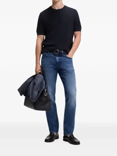 Scurt tricou Boss albastru