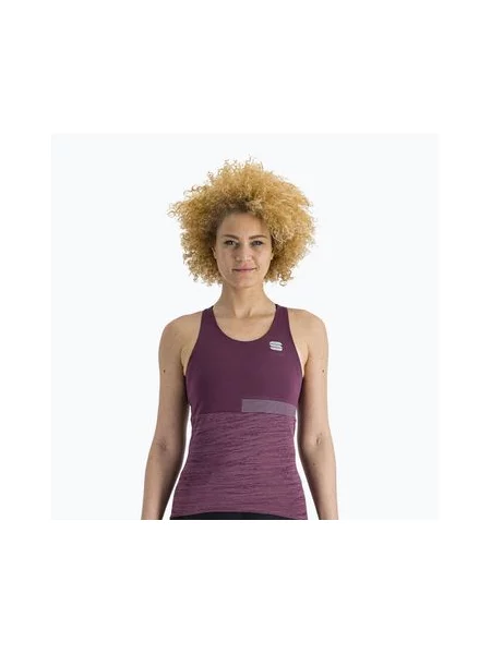 Велофутболка Sportful Giara фіолетова