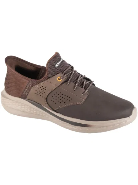 Pantofi Skechers maro