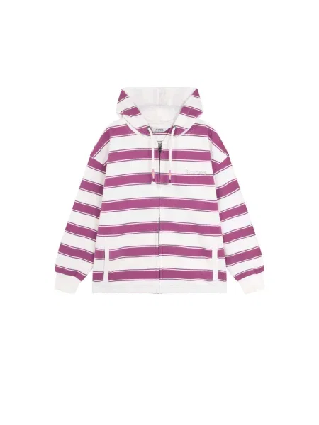 Scalpers Hanorac mauve alb