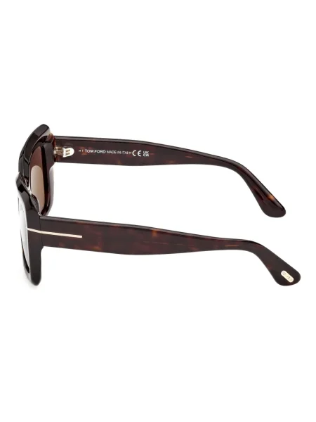 Saulės akiniai Tom Ford Eyewear ruda
