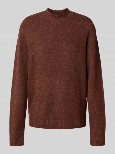 Sweter o luźnym kroju z dzianiny z dodatkiem wełny Mcneal