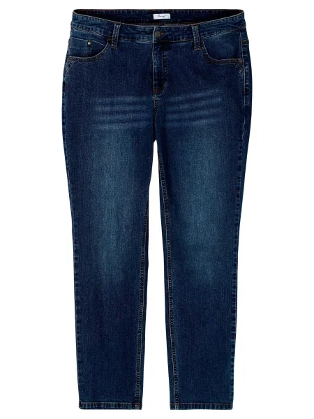 SHEEGO Jeans denim albastru