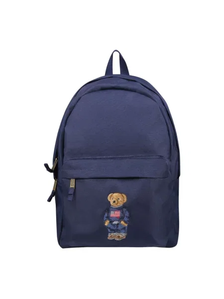 Koszulka polo Ralph Lauren płócienna niebieska