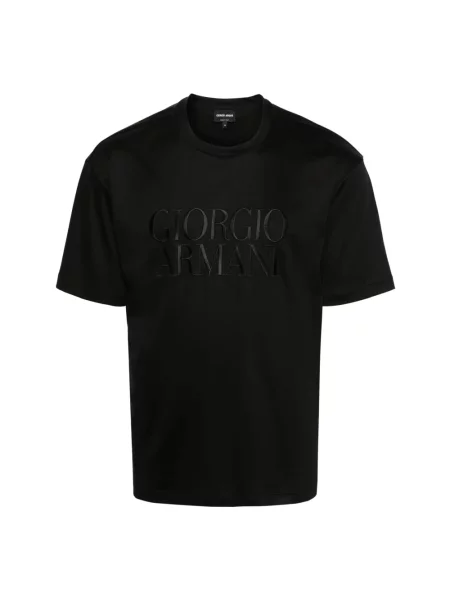 Koszulka Giorgio Armani czarna