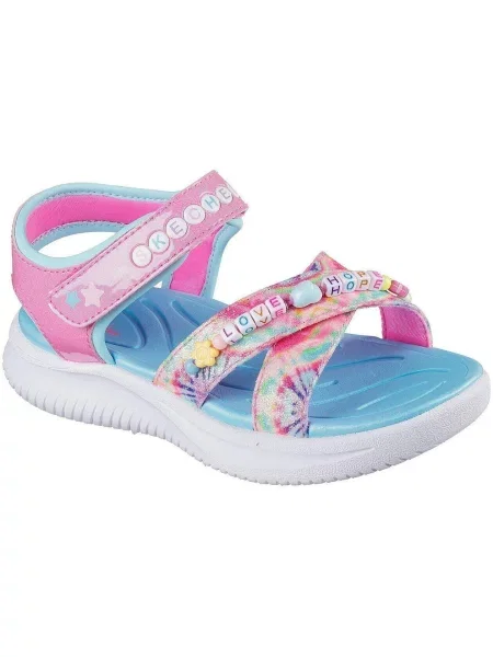 Krawat dziecięcy Skechers różowy