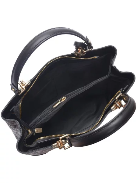 Geantă shopper Anna Luchini negru