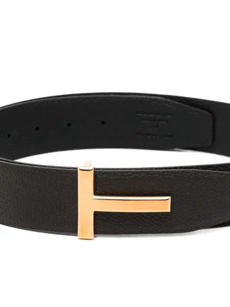 Curea Tom Ford din piele maro