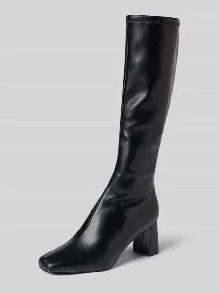 Steve Madden kozaki Holly na słupku czarny