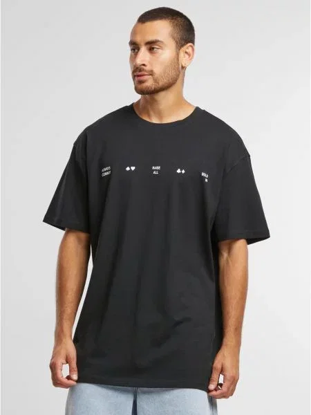 Тениска Mister Tee черно