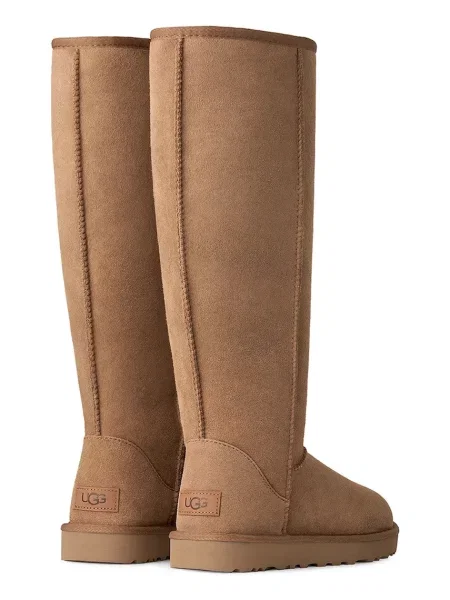 Замшевые классические ботфорты Ugg