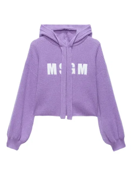 Hanorac cu glugă Msgm violet