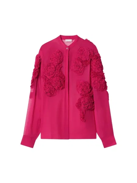 Koszula Dries Van Noten różowa