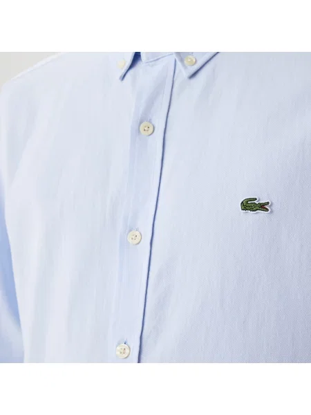 Lacoste Koszula Tkana Lacoste niebieska