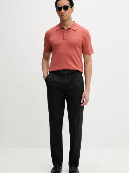 Calvin Klein férfi póló narancsszínű