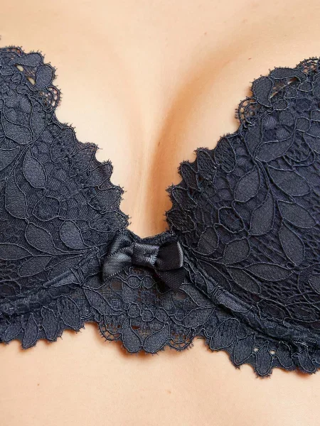 Бюстгальтер Etam з пуш-ап синій