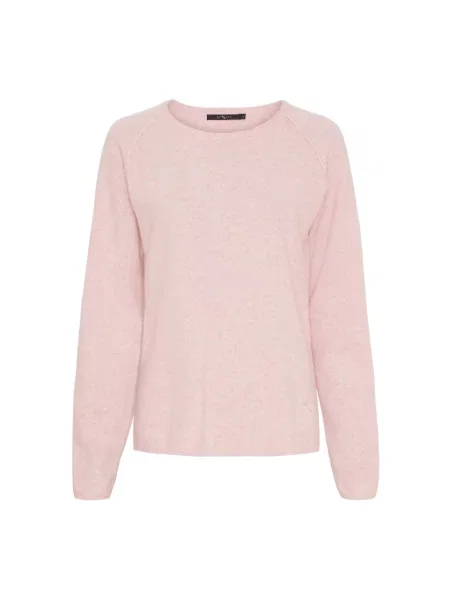 Sweter Btfcph wełniany różowy
