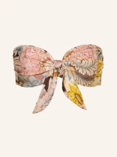 Zimmermann Góra Bikini Typu Bandeau Daylight beige beżowy