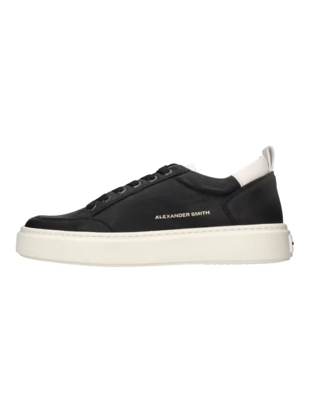 Sneakersy Alexander Smith skórzane czarne