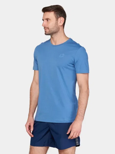 Футболка Lotto бавовна/поліестер блакитний