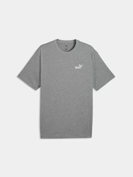 Футболка PUMA Ess Relaxed No. 1 Logo Tee комбінований верх сірий