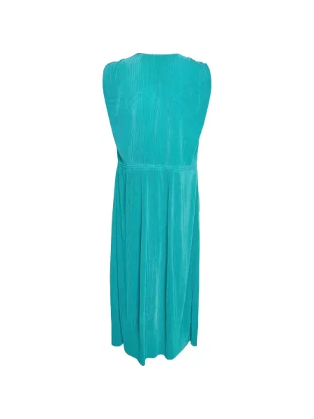 Rochie midi Dvf Diane Von Furstenberg fără mâneci albastru