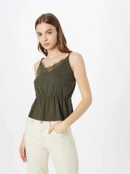 ABOUT YOU Top Helena închis verde