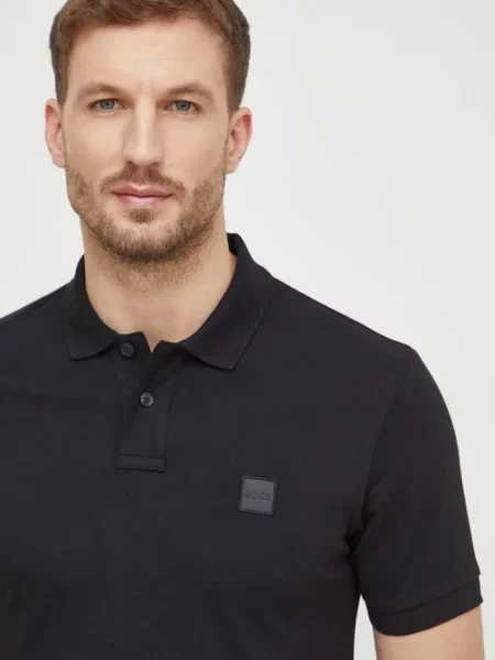 Поло Boss Orange оранжевое