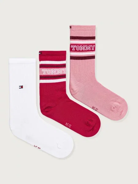 Tommy Hilfiger ponožky detské ružová