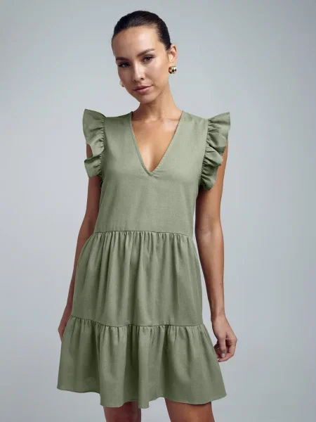 St MRLO Rochie de vară Acrux' verde