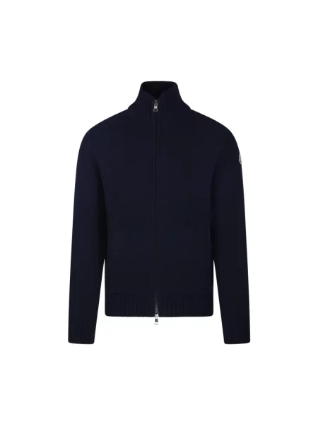 Kardigan Moncler niebieski