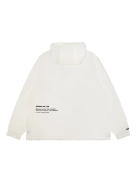 Geacă Aape By A Bathing Ape cu glugă alb