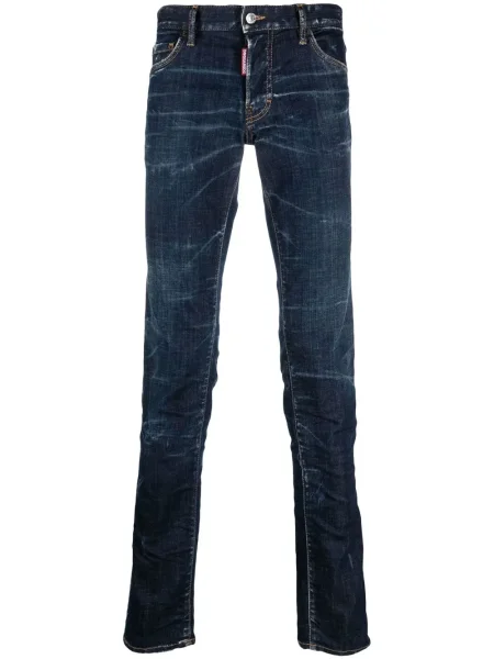 Skinny fit traperice Dsquared2 plava