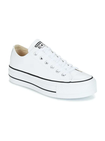 Kožené tenisky Converse Chuck Taylor All Star biela