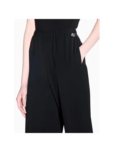 Nohavice Armani Exchange čierna