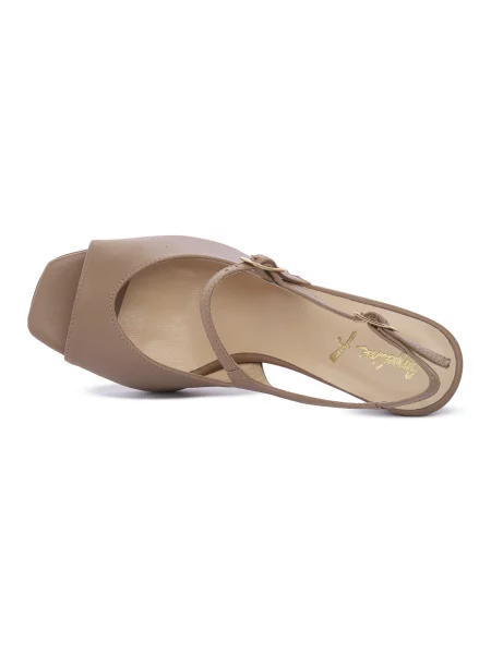 Pantofi Angelina Folies maro