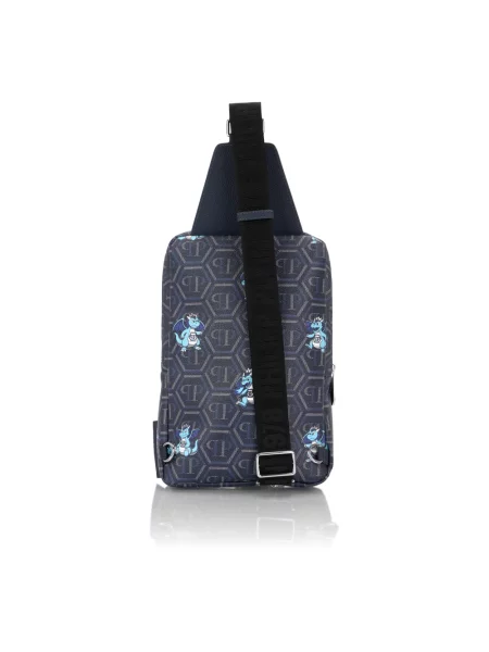 Torba crossbody Philipp Plein niebieska